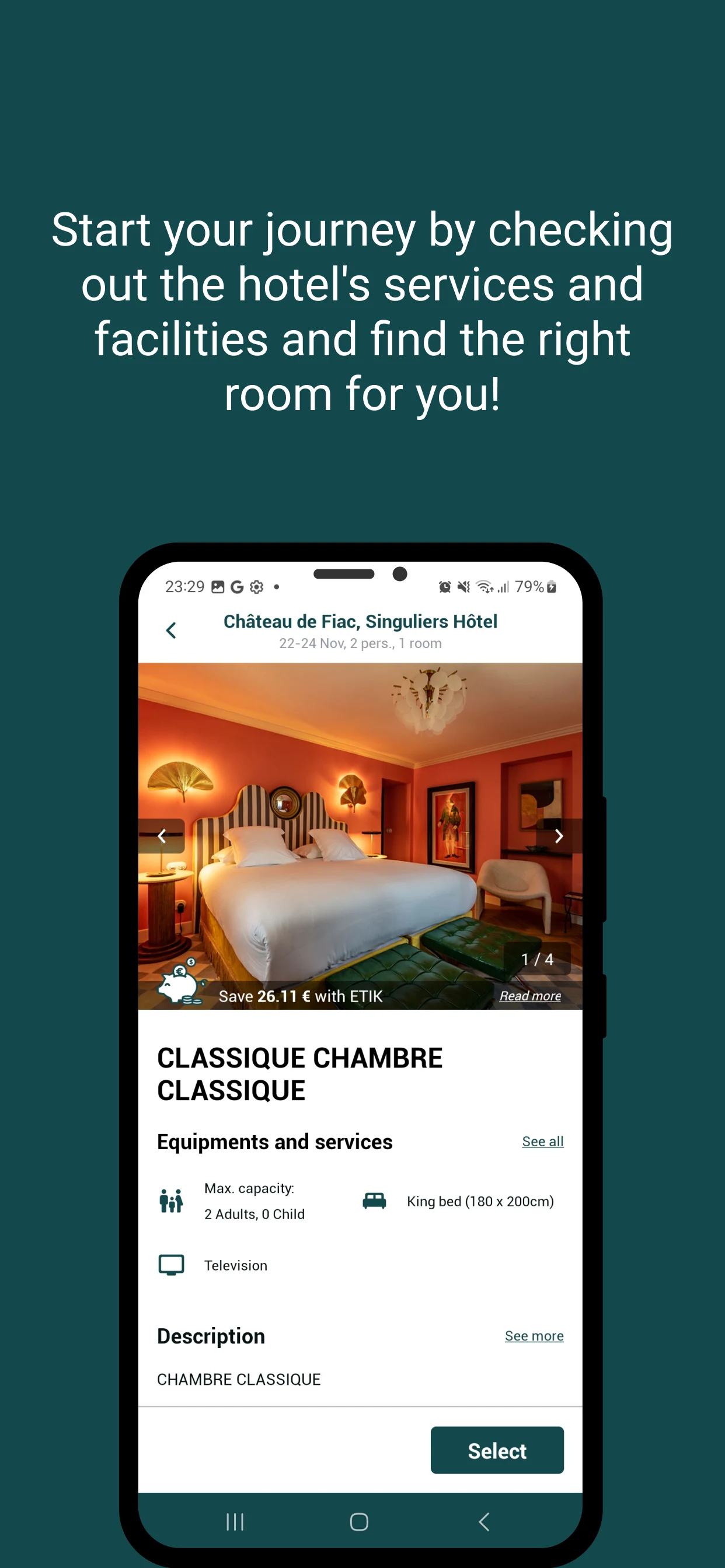 Logis Hotels screenshot