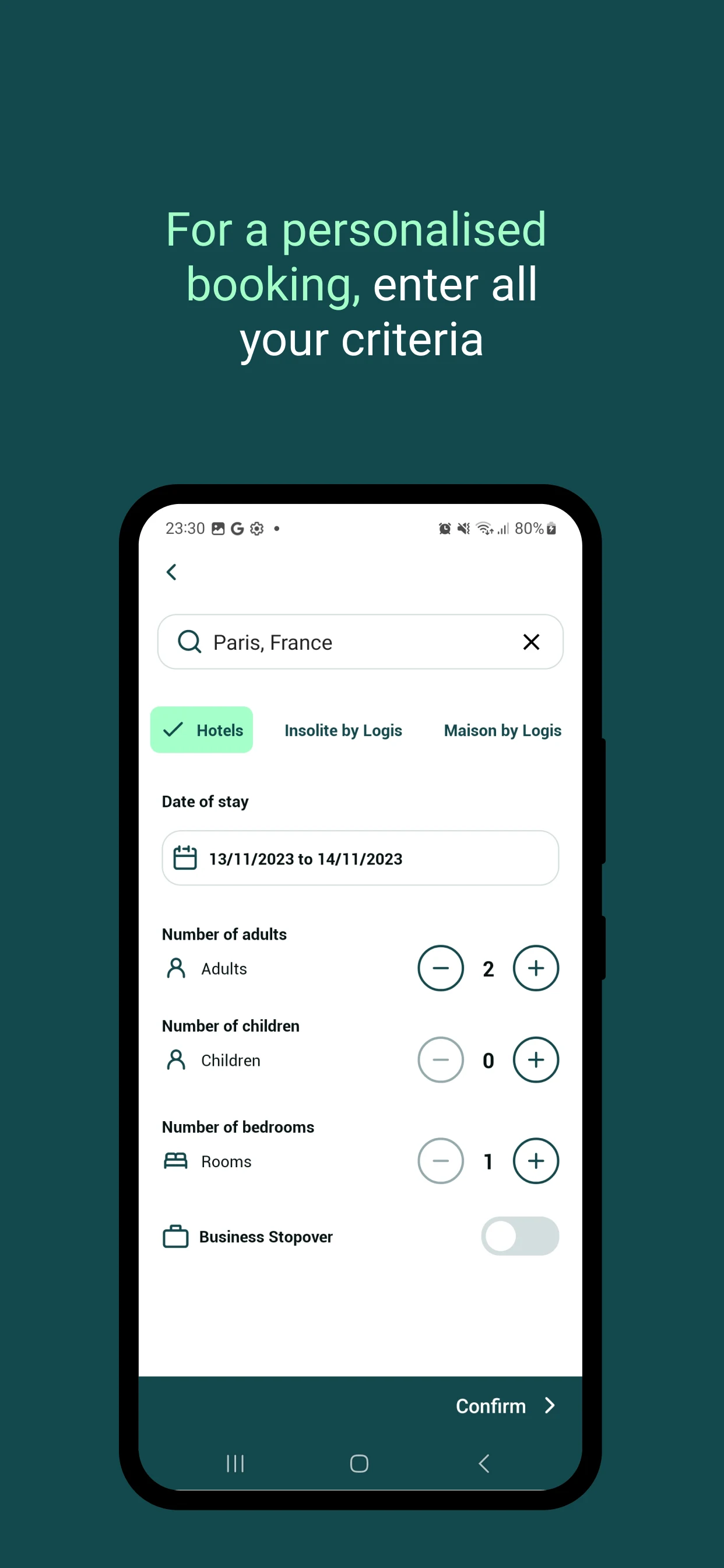 Logis Hotels screenshot